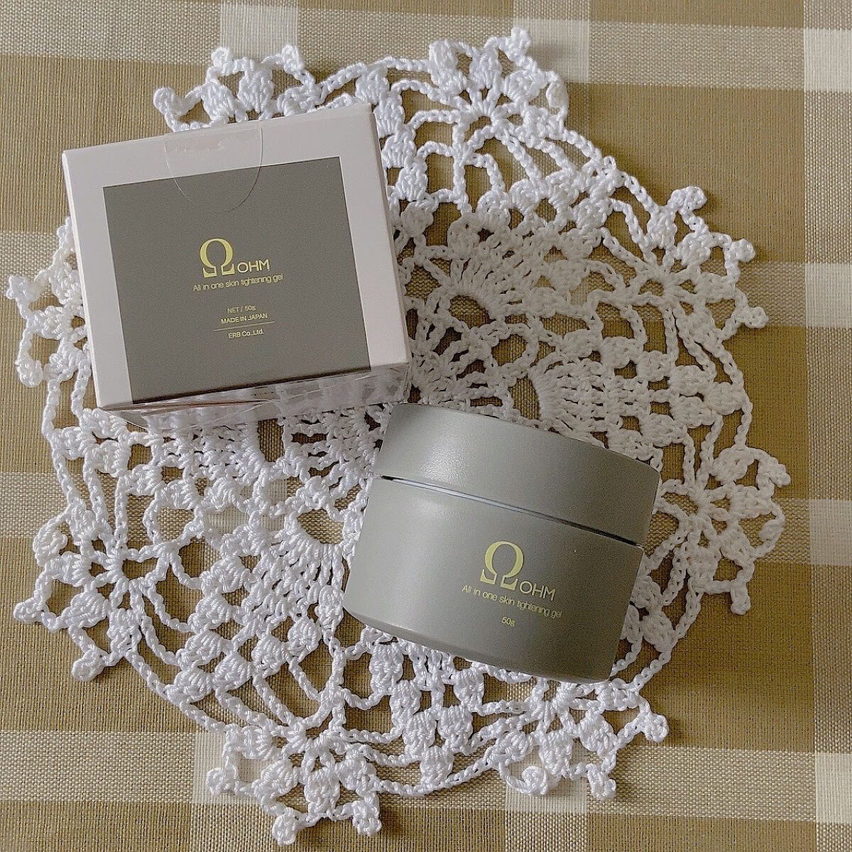 オールインワンスキンタイトニングジェル 海の中のアリエル/Ω OHM/オールインワン化粧品を使ったクチコミ（1枚目）