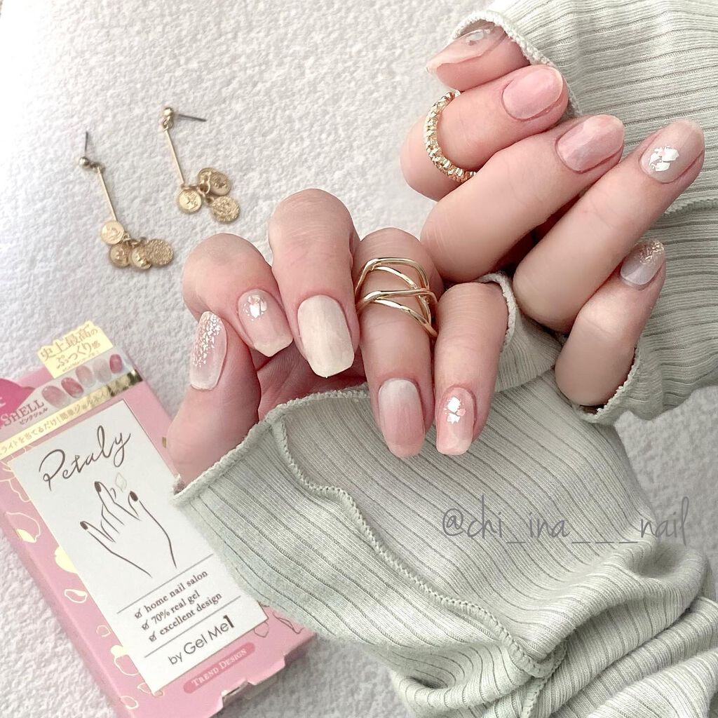 ジェルミーペタリー/ジェルミーワン/ネイルシールを使ったクチコミ（1枚目）