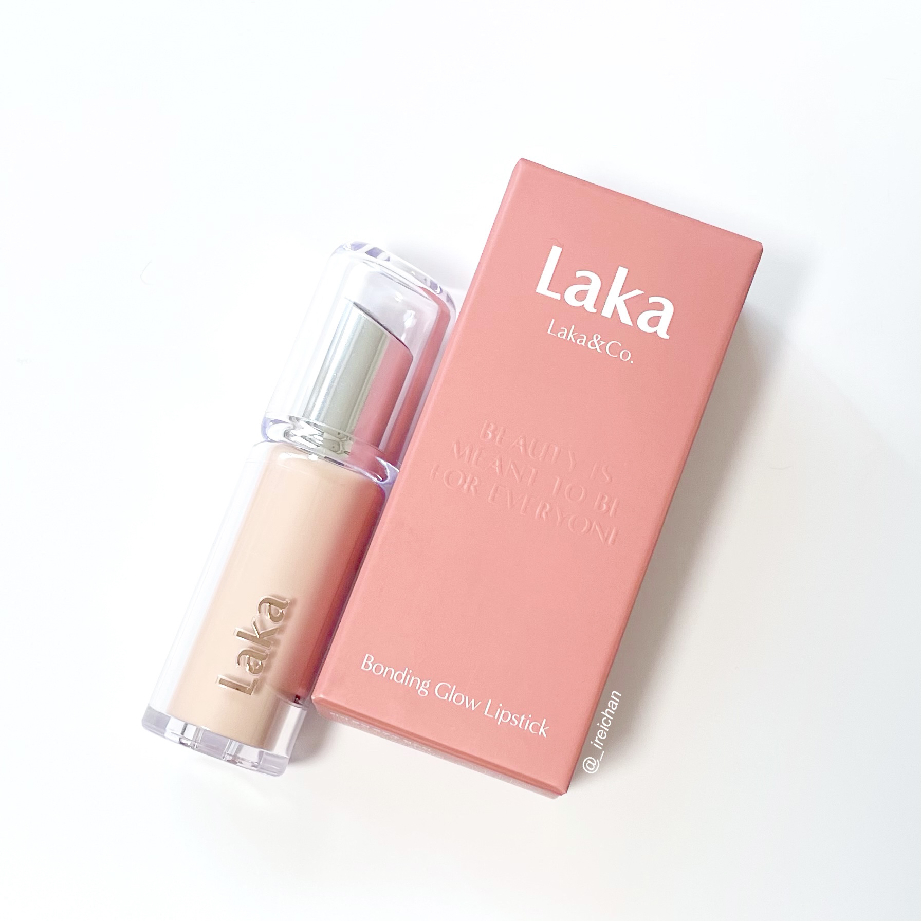 ボンディンググロウリップスティック 216 ウィンター/Laka/口紅を使ったクチコミ（2枚目）