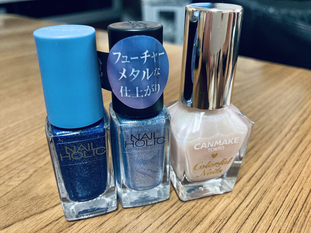 ネイルホリック リミテッドカラー Spring Denim BL963/ネイルホリック/マニキュアを使ったクチコミ（1枚目）