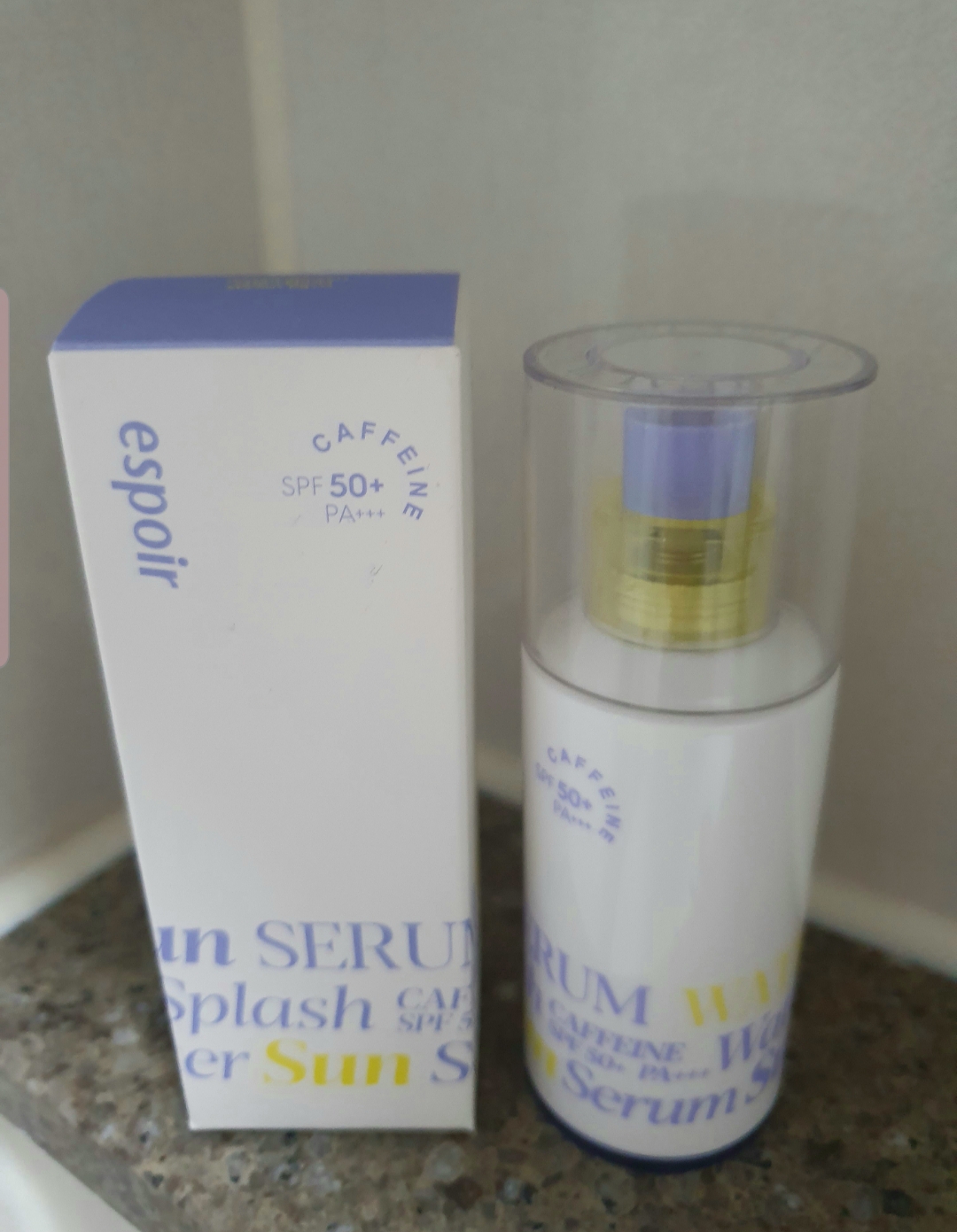 エスポア ウォータースプラッシュサンセラム/espoir/日焼け止めクリームを使ったクチコミ（1枚目）