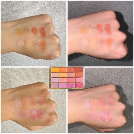 ソフトブラーリングアイパレット/wakemake/アイシャドウパレットを使ったクチコミ(5枚目)