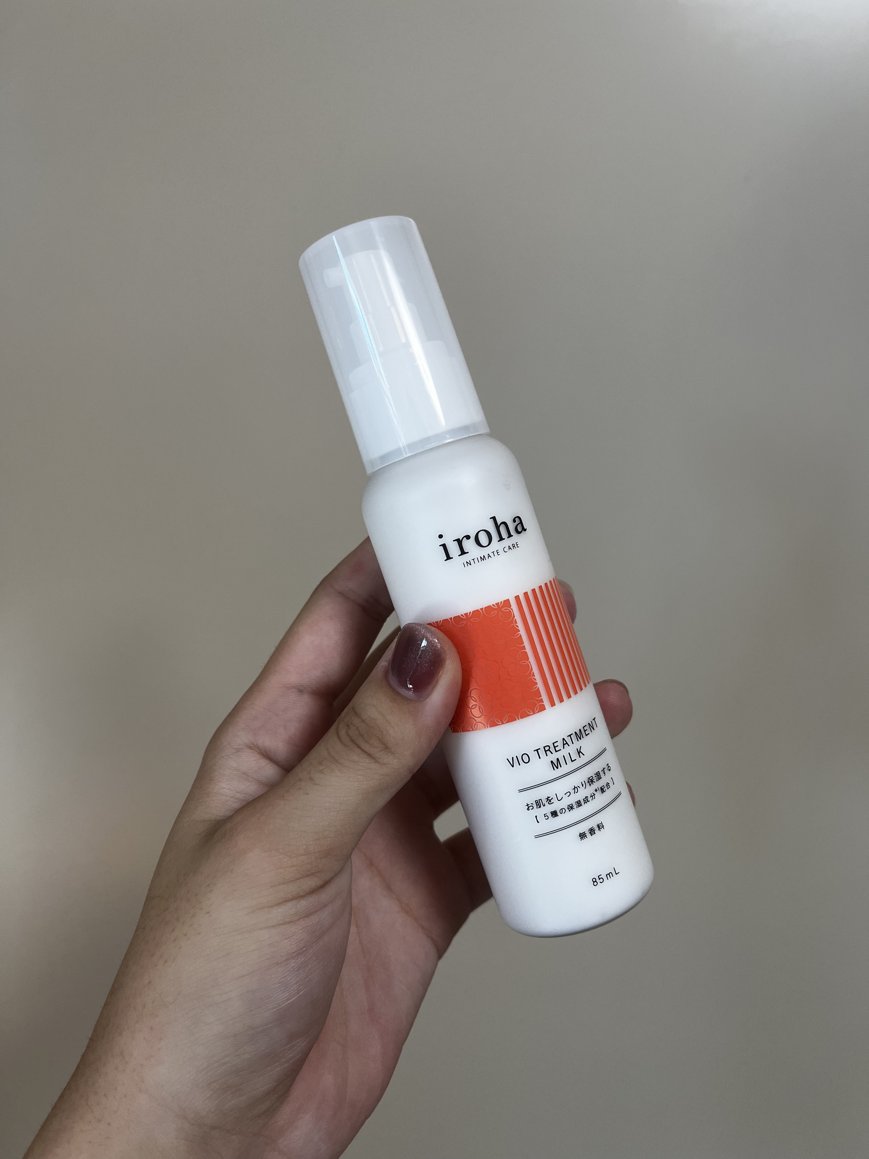 iroha VIO TREATMENT MILK /iroha INTIMATE CARE/デリケートゾーンケアを使ったクチコミ（1枚目）
