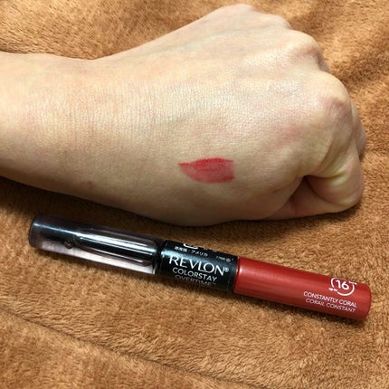 カラーステイ オーバータイム リップカラー/REVLON/リップグロスを使ったクチコミ(1枚目)