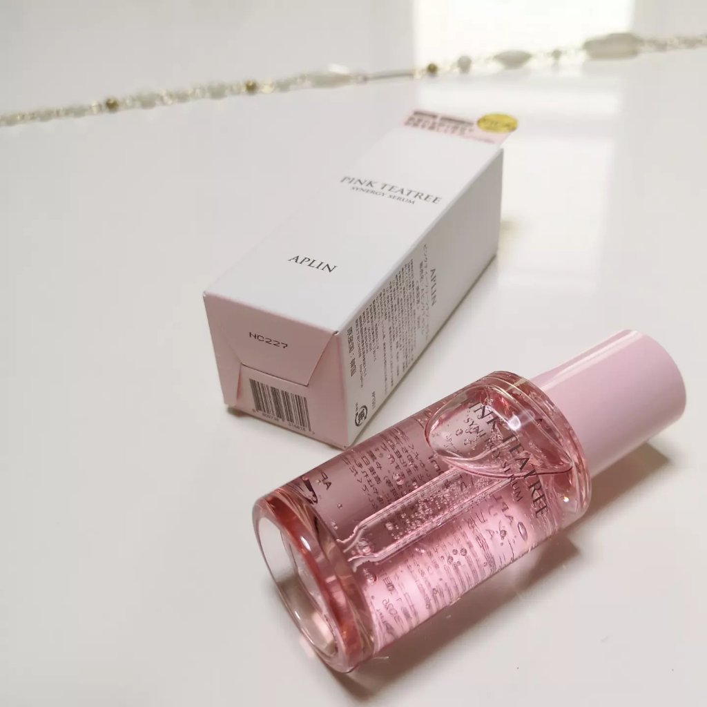 ピンクティーツリーシナジーセラム/APLIN/美容液を使ったクチコミ（1枚目）