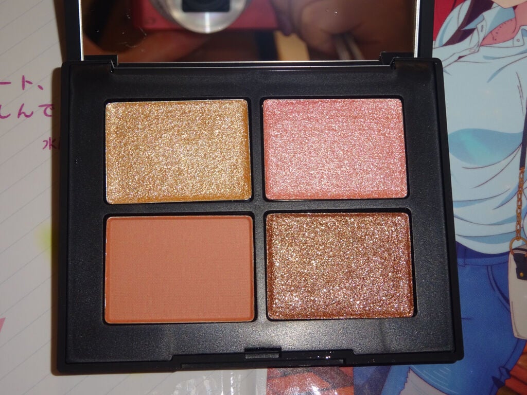クワッドアイシャドー/NARS/アイシャドウパレットを使ったクチコミ(4枚目)