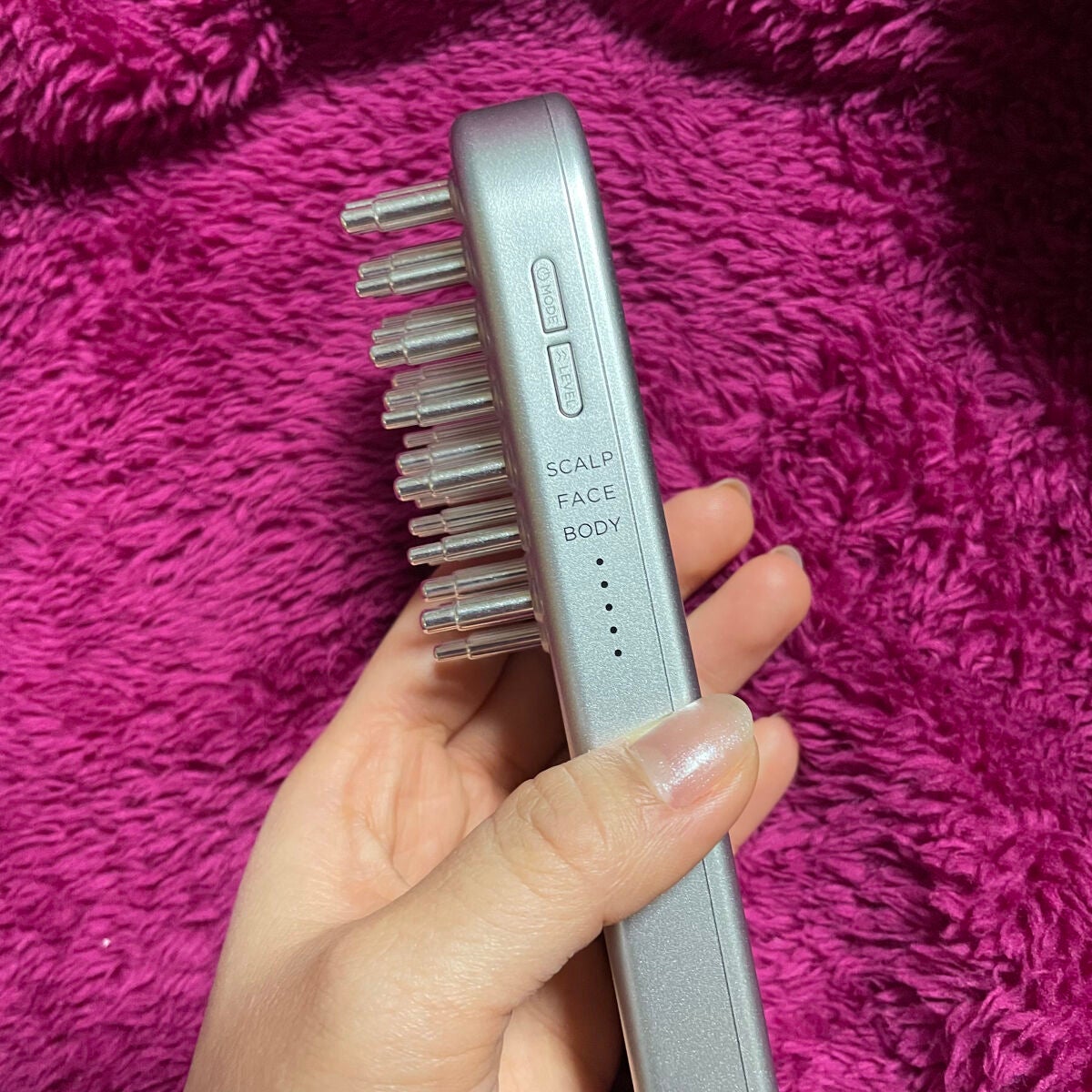 EMSリフトブラシ/SALONIA/ボディケア美容家電を使ったクチコミ(2枚目)