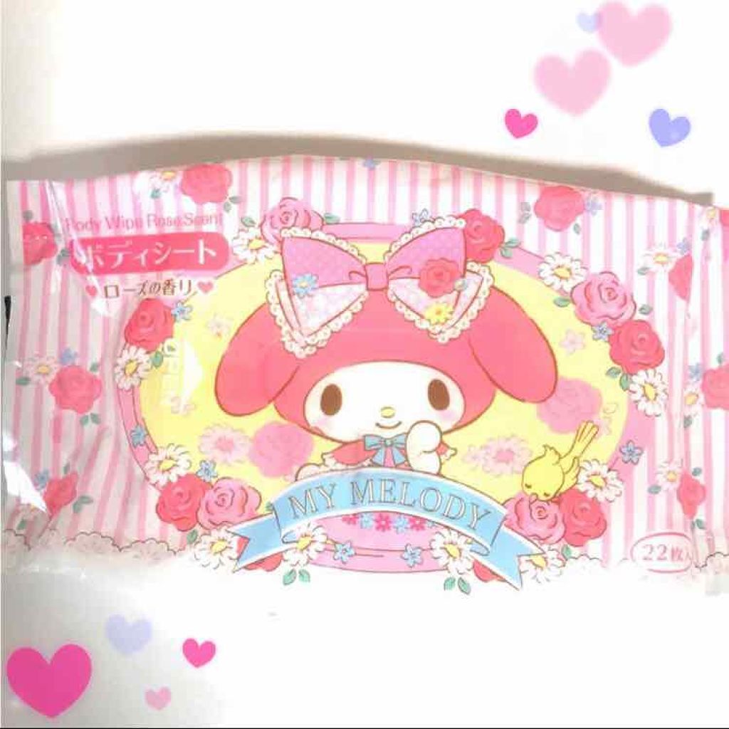 ボディシート ローズの香り/DAISO/ボディシートを使ったクチコミ(1枚目)