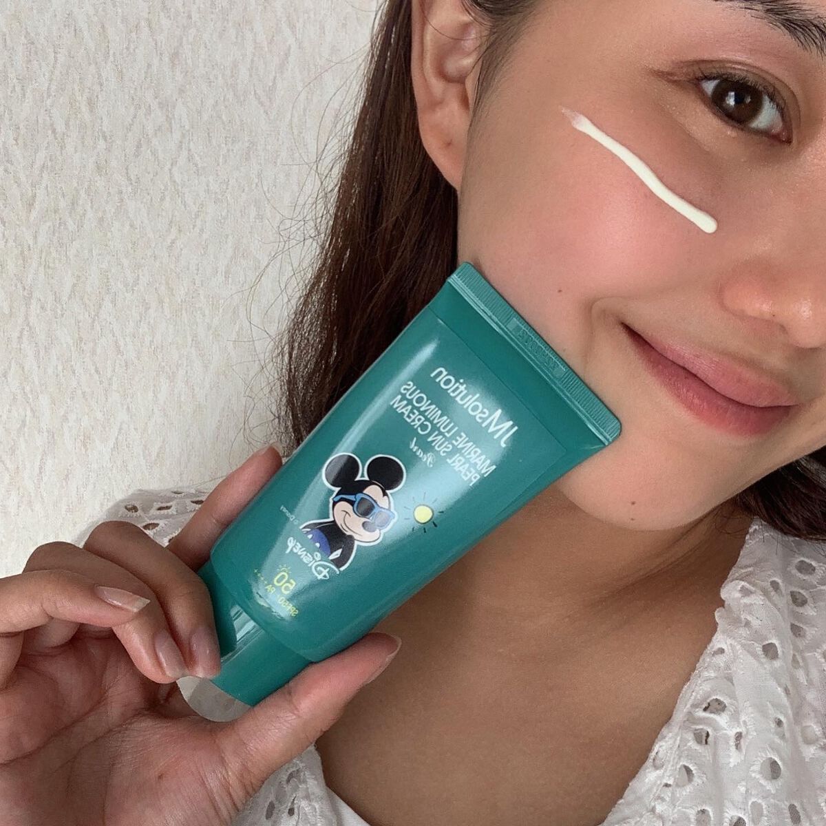 マリンルミナスパールサンクリーム/JMsolution/日焼け止めクリームを使ったクチコミ(3枚目)