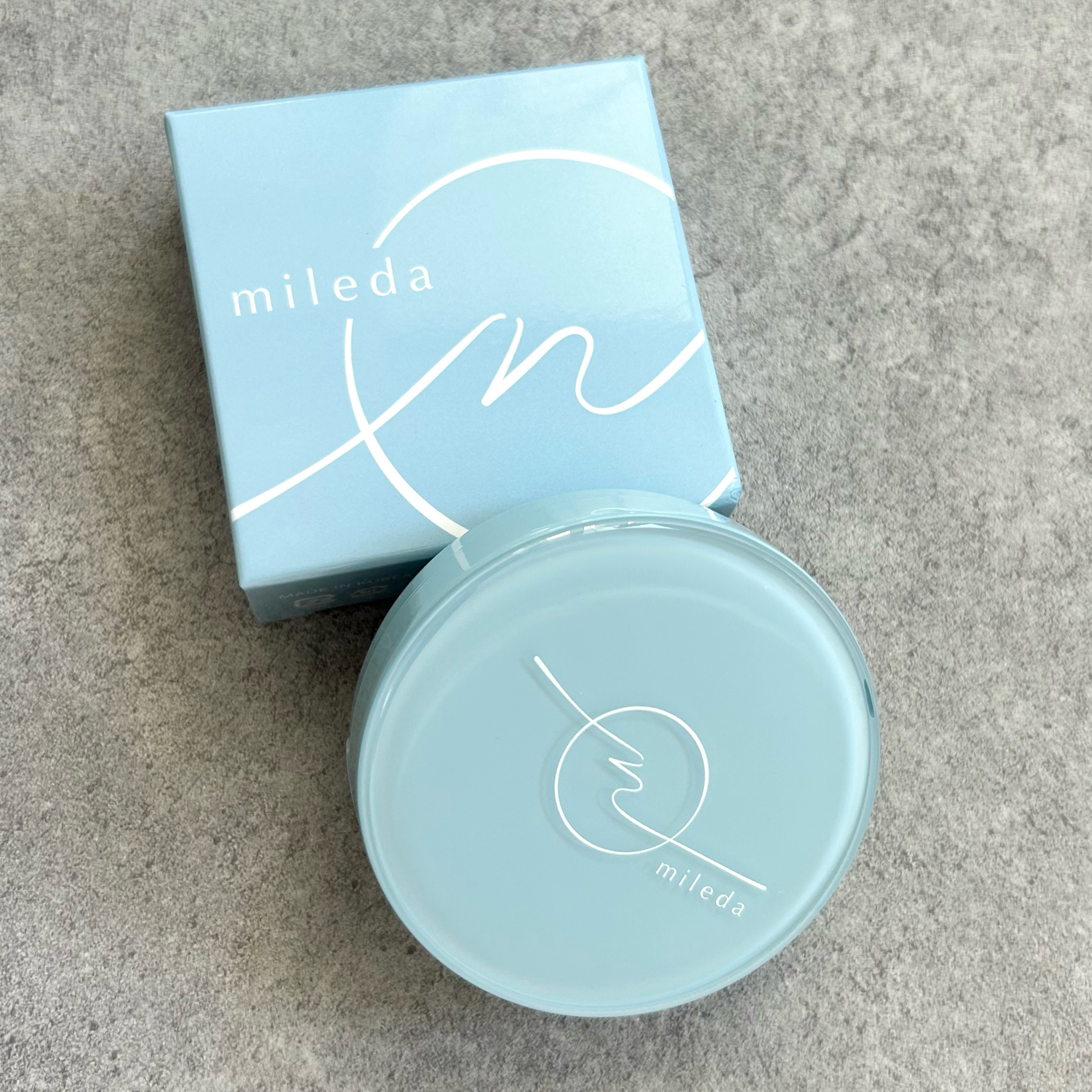 スムースフィットファンデーション/mileda/パウダーファンデーションを使ったクチコミ（1枚目）