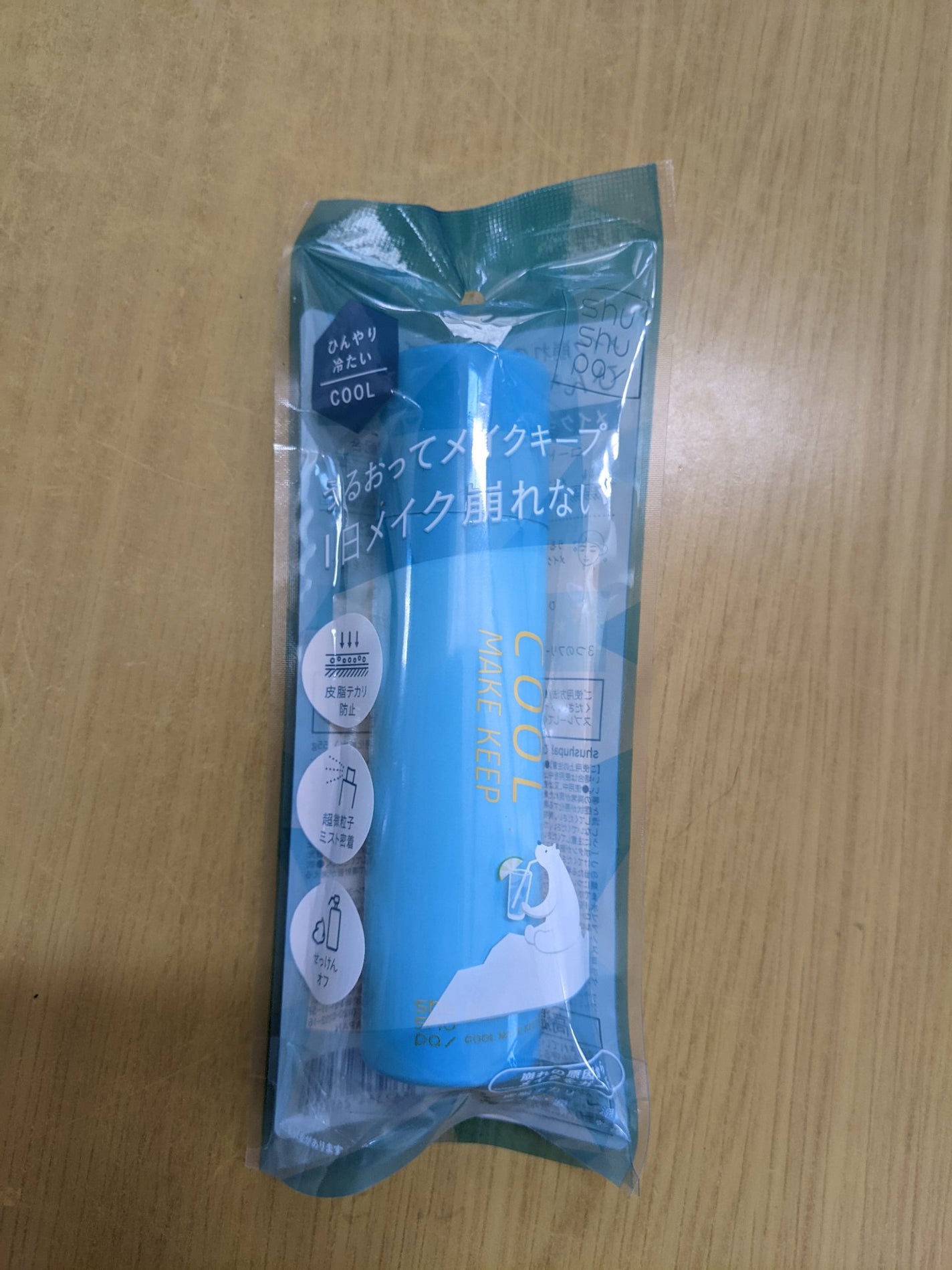 ひんやりメイクキープスプレー+/shushupa!/ミスト状化粧水を使ったクチコミ(1枚目)