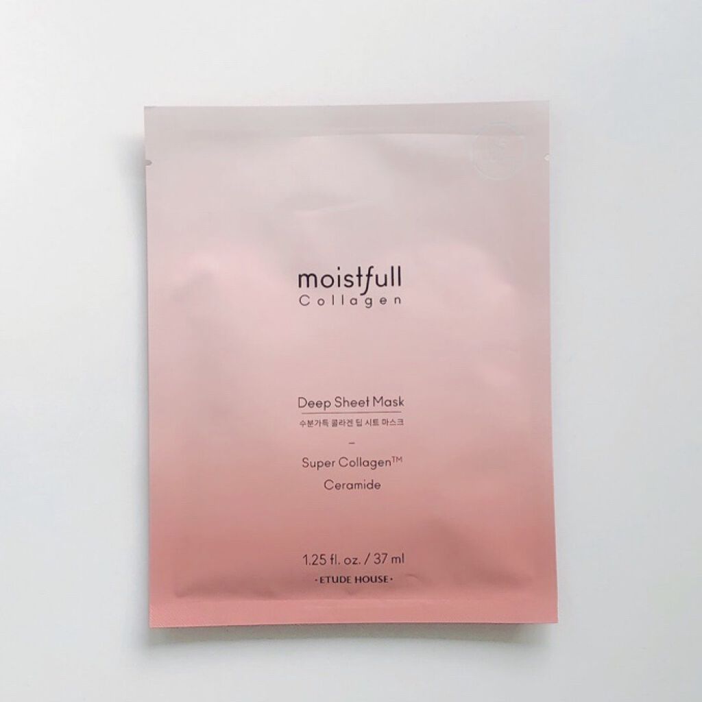 モイストフルCL ディープシートマスク/ETUDE/シートマスク・パックを使ったクチコミ（1枚目）