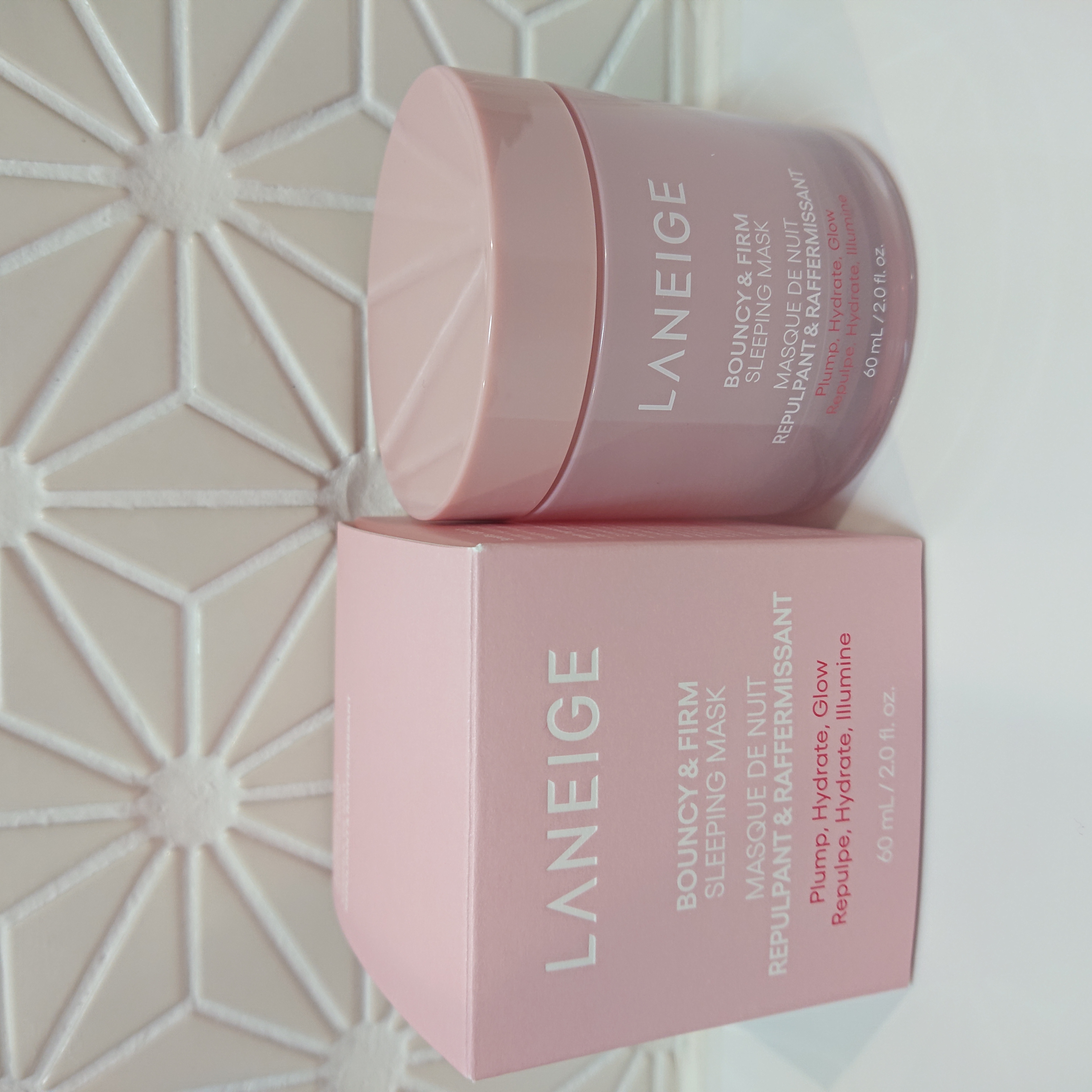 バウンシースリーピングマスク/LANEIGE/フェイスクリームを使ったクチコミ（1枚目）