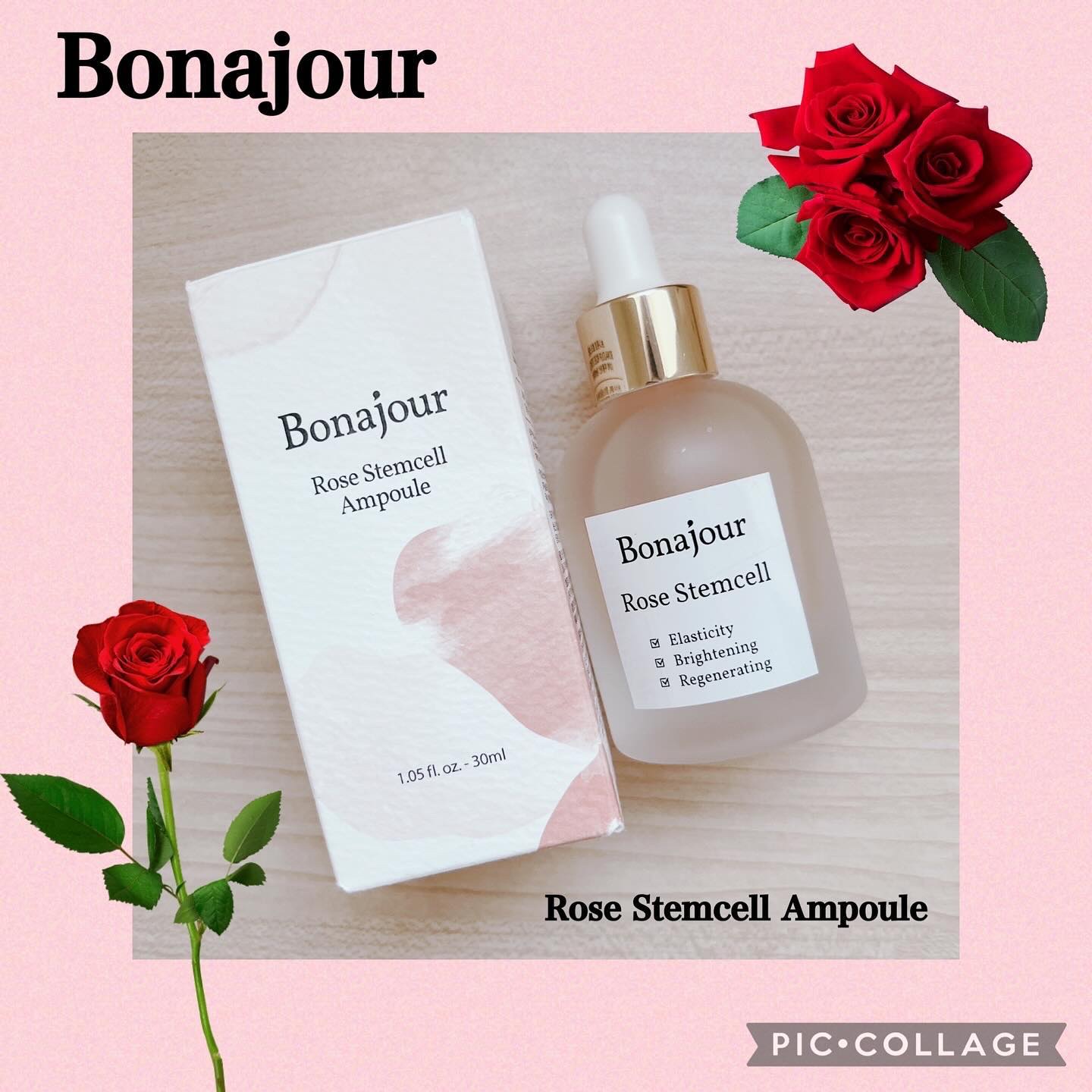 ローズステムセルセラム/Bonajour/美容液を使ったクチコミ（1枚目）