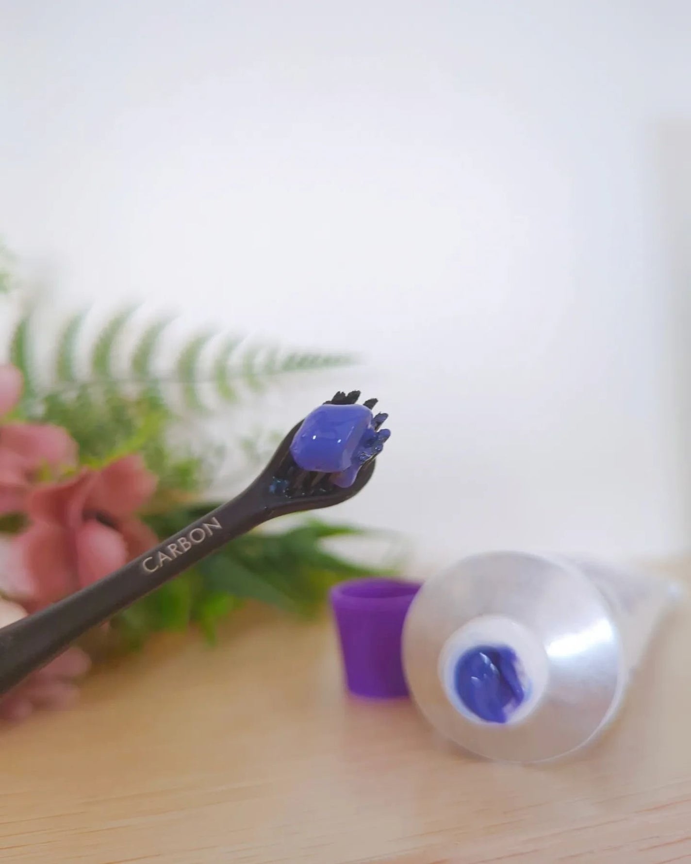 ホワイトパープル歯みがき ピーチフローラルミントの香り/EUTHYMOL/歯磨き粉を使ったクチコミ(2枚目)