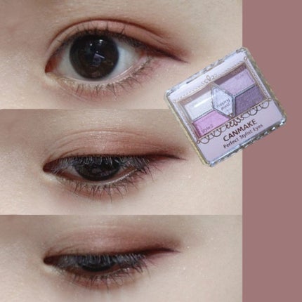 【旧品】パーフェクトスタイリストアイズ/キャンメイク/アイシャドウパレットを使ったクチコミ(1枚目)