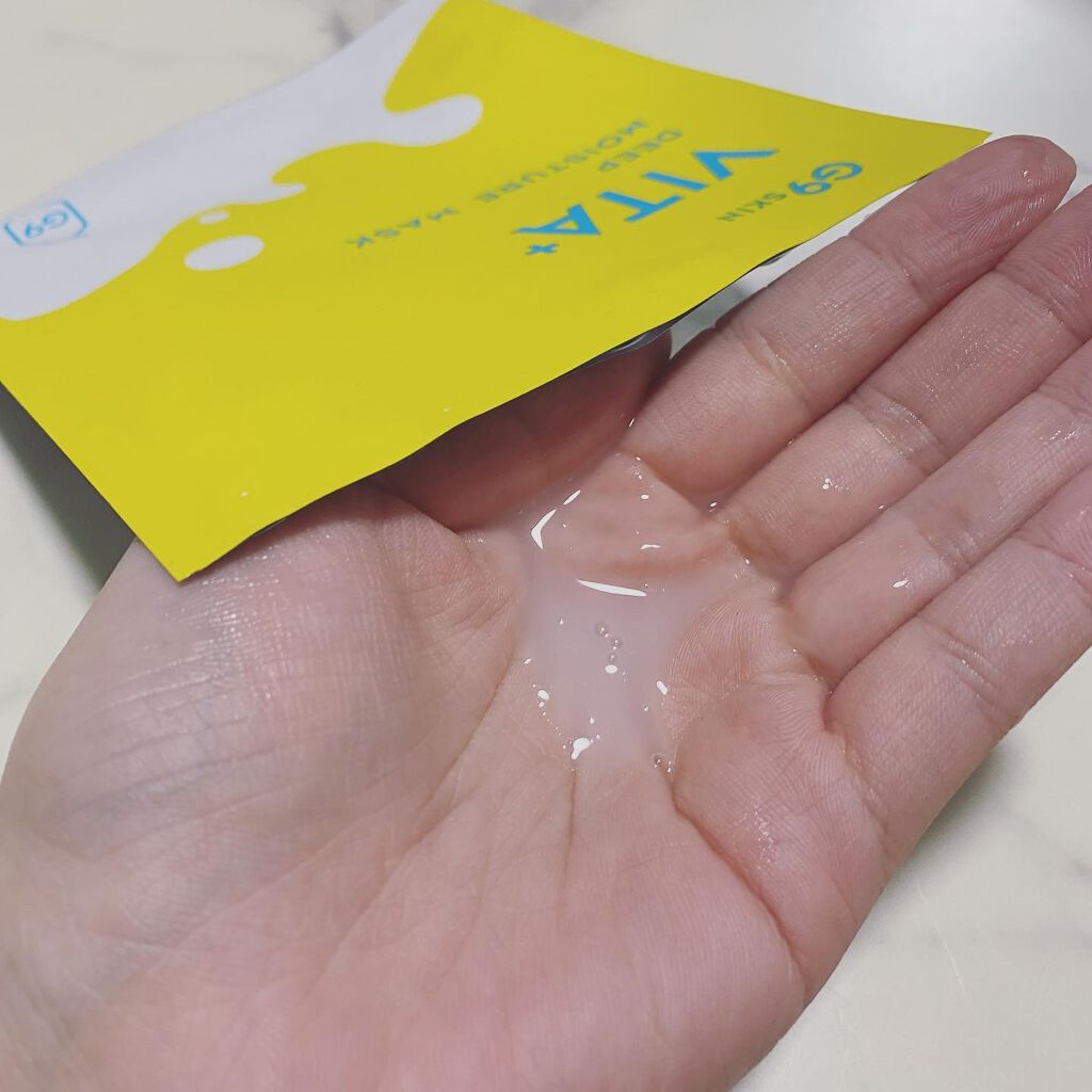 ビタプラス ディープモイスチャーマスク/G9SKIN/シートマスク・パックを使ったクチコミ(6枚目)