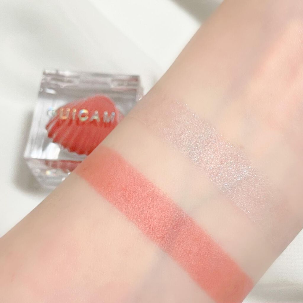 キュートシェルハイライト&チーク/PEONYELF/ジェル・クリームチークを使ったクチコミ(4枚目)