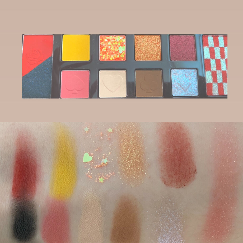 アリスドリームランドシリーズ 12色アイシャドウパレット（ZEESEA×大英博物館）/ZEESEA/アイシャドウパレットを使ったクチコミ（3枚目）