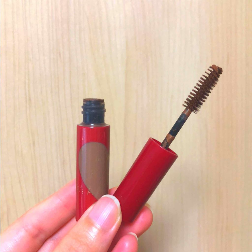 ニュアンスアイブローマスカラ/インテグレート/眉マスカラを使ったクチコミ(2枚目)