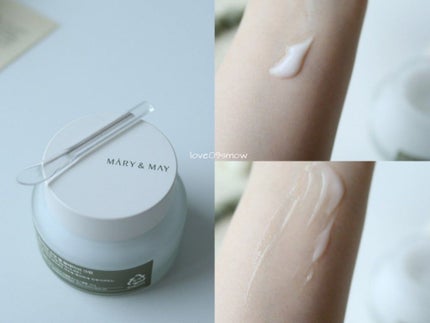 センシティブ スージングジェル/MARY&MAY/フェイスクリームを使ったクチコミ(3枚目)