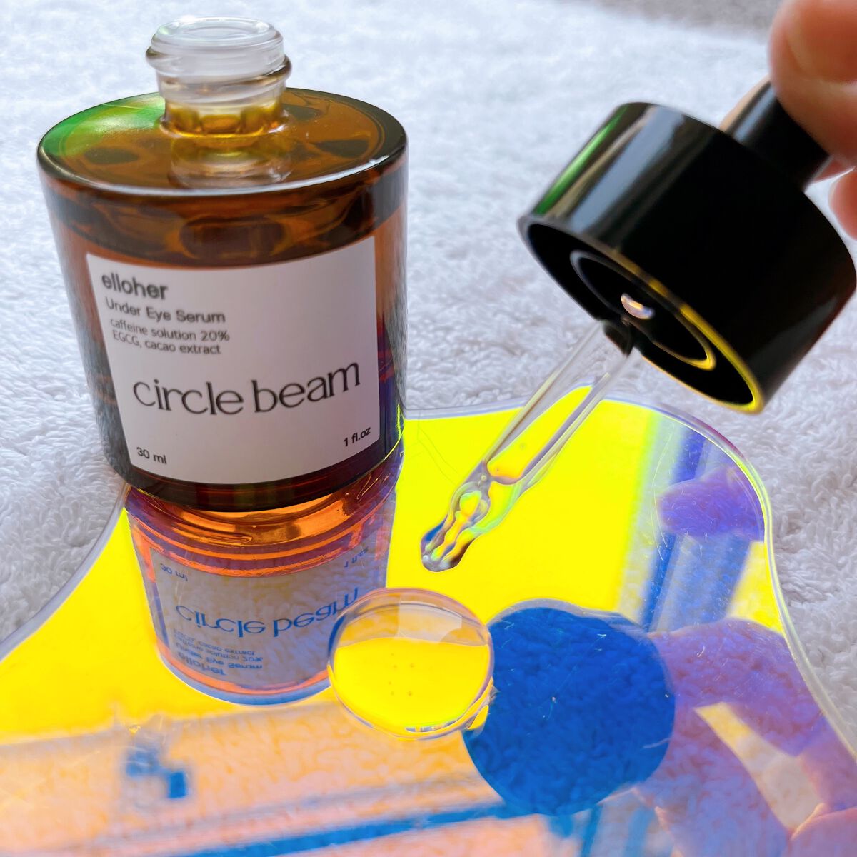サークルビーム - Under Eye Serum/elloher/美容液を使ったクチコミ（2枚目）