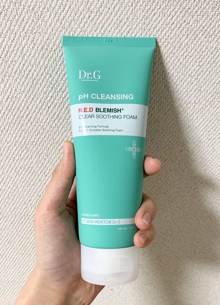 弱酸性レッドブレミッシュクリアスージングフォーム/Dr.G/洗顔フォームを使ったクチコミ(1枚目)