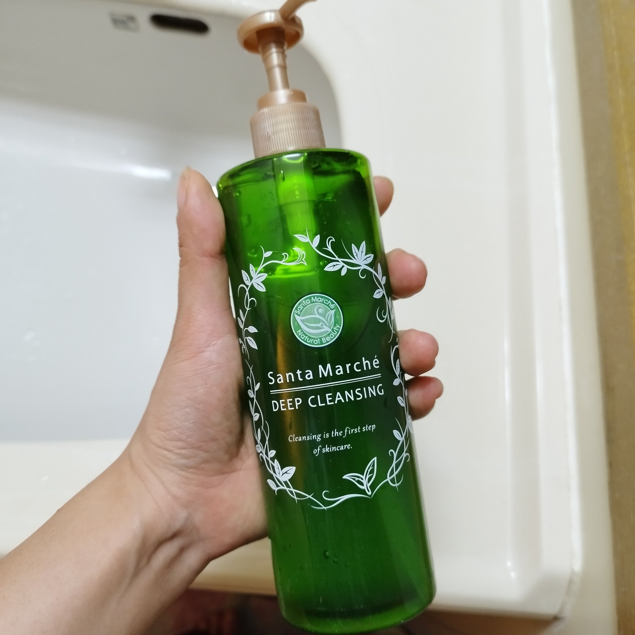 薬用ディープクレンジング 詰替 330g/サンタマルシェ/クレンジングジェルを使ったクチコミ（1枚目）