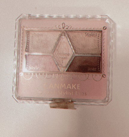 【旧品】パーフェクトスタイリストアイズ/キャンメイク/アイシャドウパレットを使ったクチコミ(4枚目)