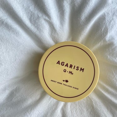 AGARISM Q+Me スウィートボムタラソスクラブレモンティーの香りのクチコミ「何個もリピしているスキューズミーのスクラブの
新作レモンティー🍋

これを使うと肌が柔らかくな.....」（1枚目）