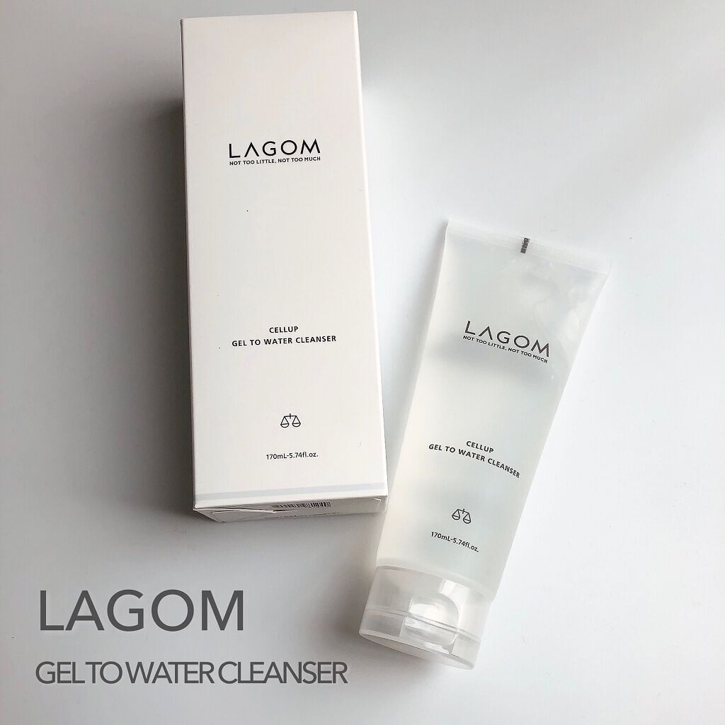 ラゴム ジェルトゥウォーター クレンザー(朝用洗顔)/LAGOM /その他洗顔料を使ったクチコミ(1枚目)