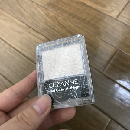 パールグロウハイライト/CEZANNE/パウダーハイライトを使ったクチコミ(1枚目)