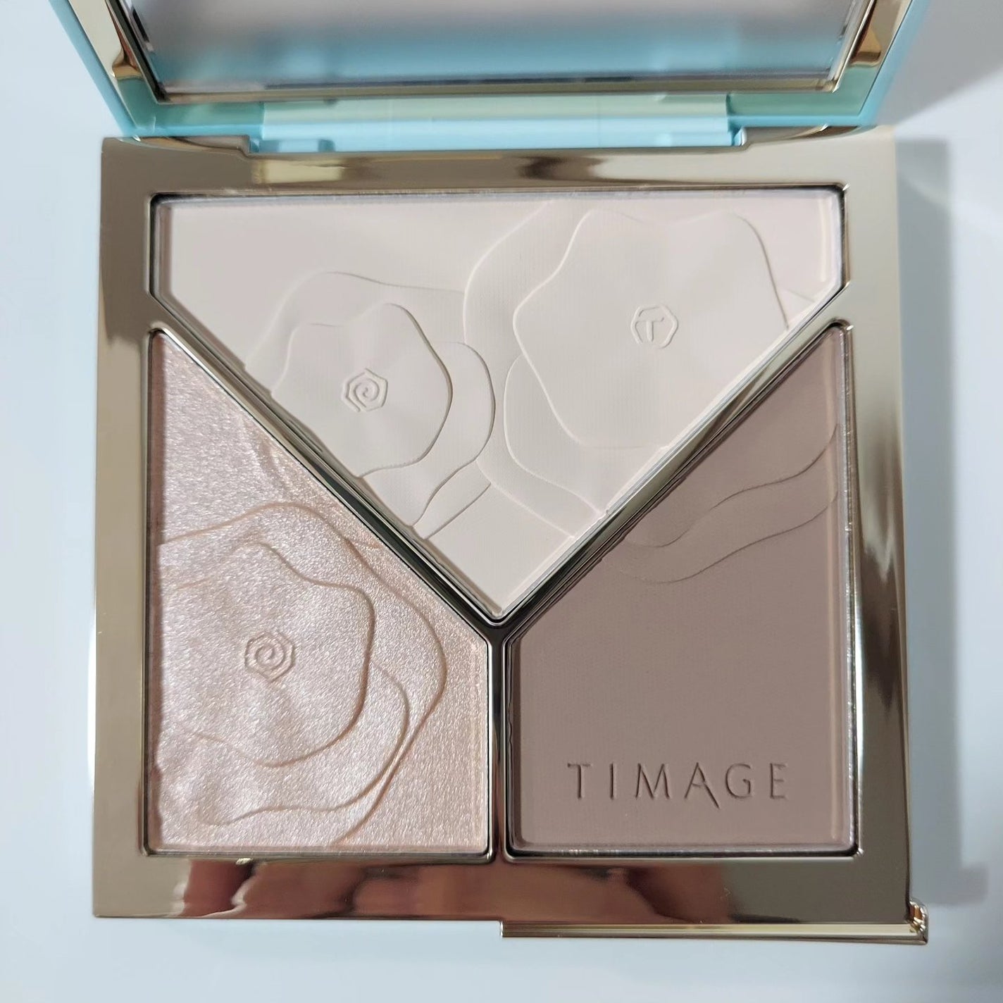 ハイライトシェーディングパレット/TIMAGE/パウダーハイライトを使ったクチコミ(9枚目)