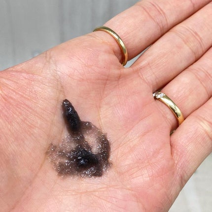 BLACK JELLY WASH(ブラックジェリーウォッシュ)/PLUEST/その他洗顔料を使ったクチコミ(4枚目)