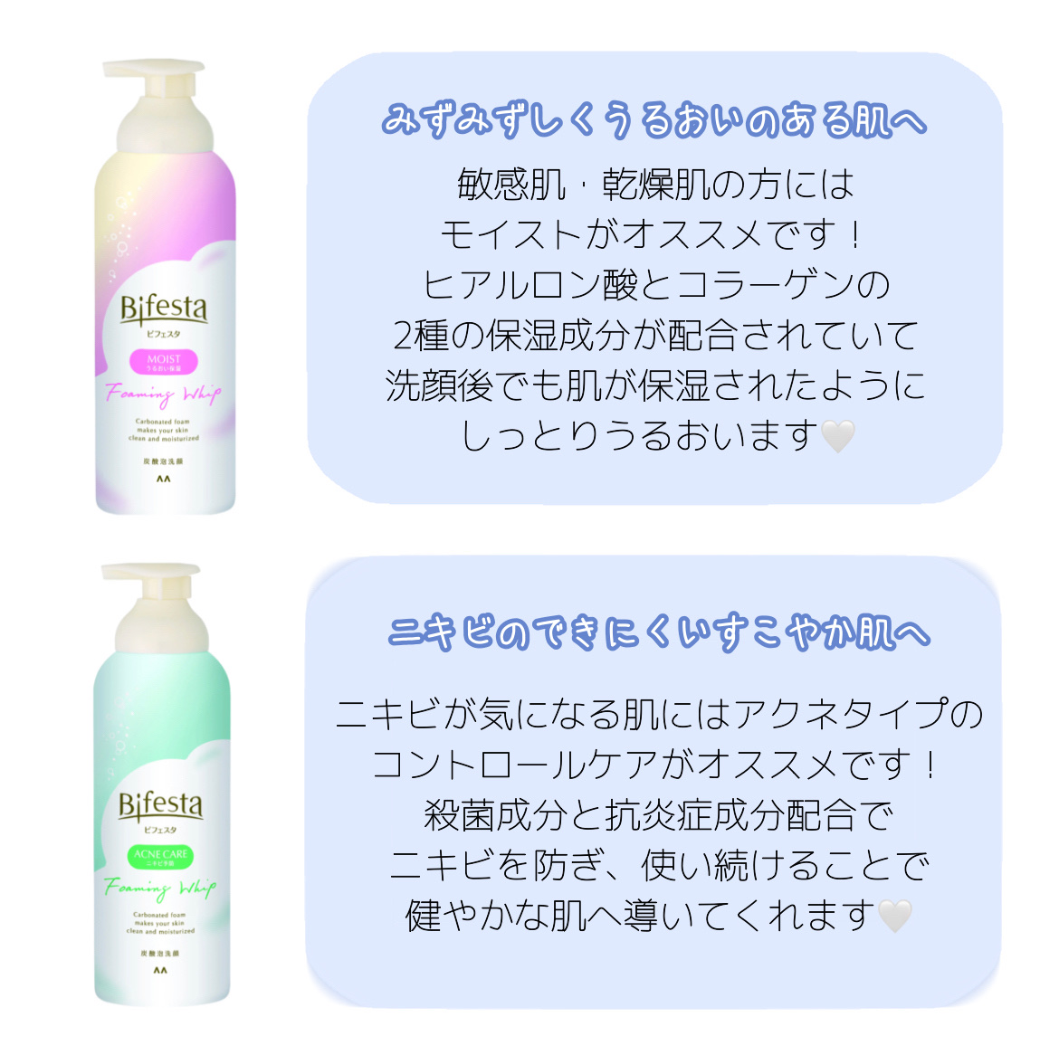 泡洗顔 コントロールケア(医薬部外品)/ビフェスタ/泡洗顔を使ったクチコミ（3枚目）