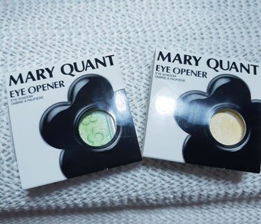 MARY QUANT アイオープナーのクチコミ「皆様、今晩は🌃✨👋

☑️MARY QUANT　アイ　オープナー
黄色→M06
緑色→S61で.....」（1枚目）