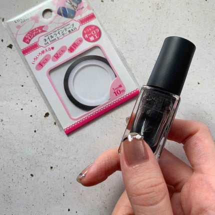 ネイルラインテープ/セリア/ネイルチップ・パーツを使ったクチコミ(3枚目)