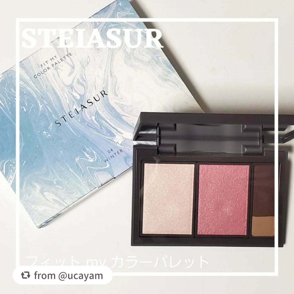 フィット my カラーパレット/STEIASUR(ステイアシュール)/マルチパレットを使ったクチコミ(1枚目)
