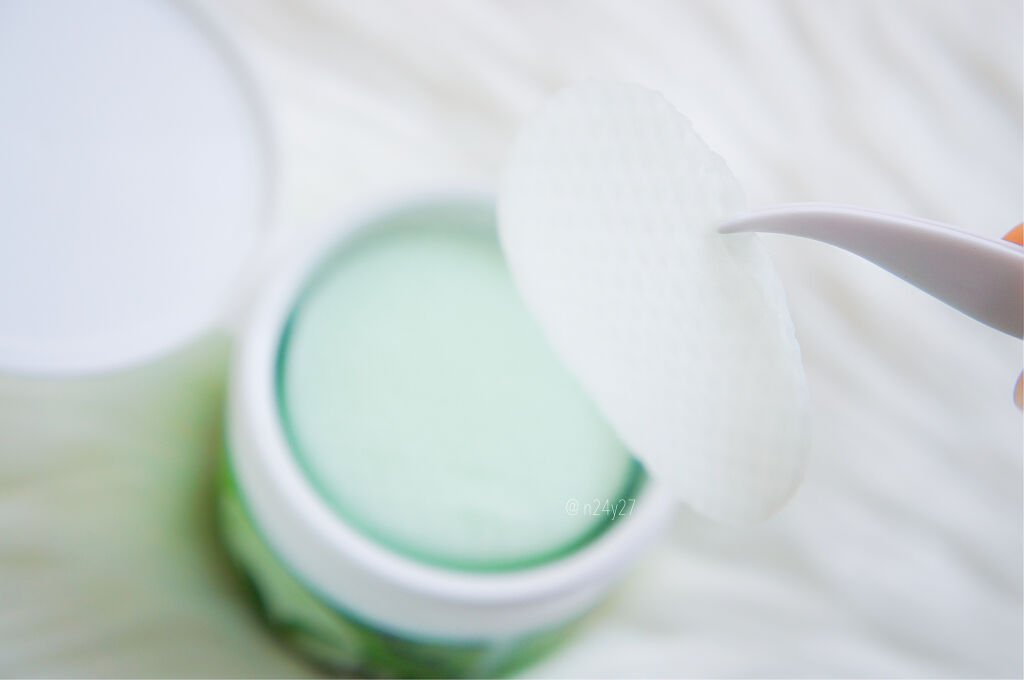 ティーツリーカーミングエッセンスパッド/MEDIHEAL/トナーパッドを使ったクチコミ（3枚目）