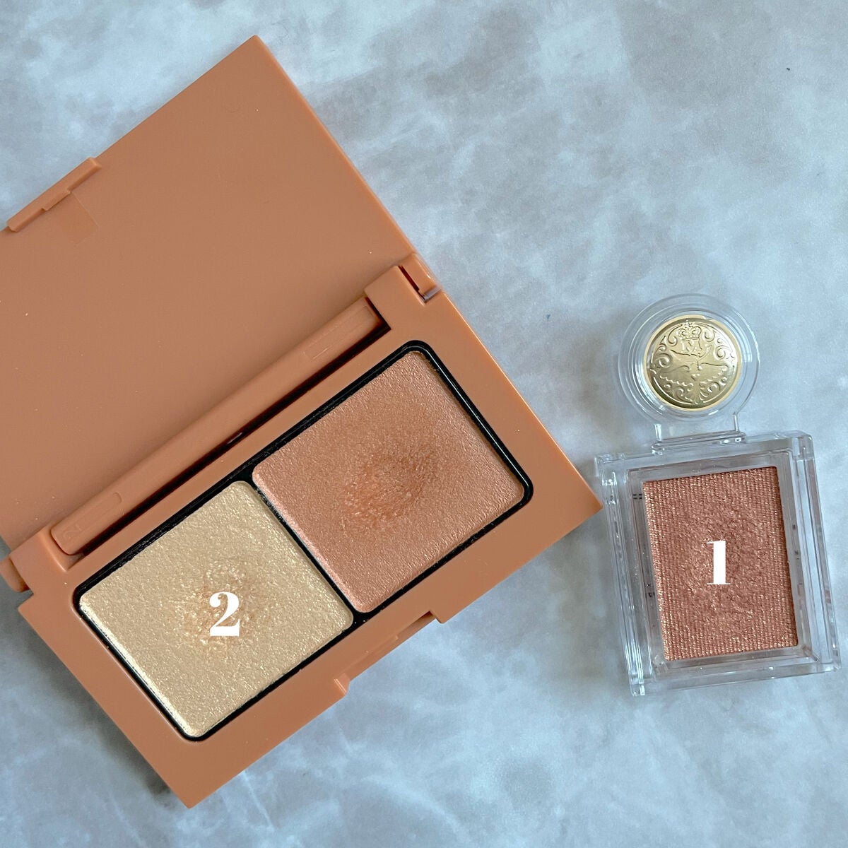 シャドーカスタマイズ/MAJOLICA MAJORCA/単色アイシャドウを使ったクチコミ(3枚目)