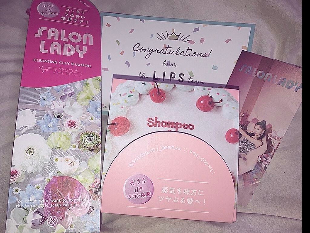 サロンレディ クレンジングクレイシャンプー/SALON LADY/市販シャンプーを使ったクチコミ(1枚目)