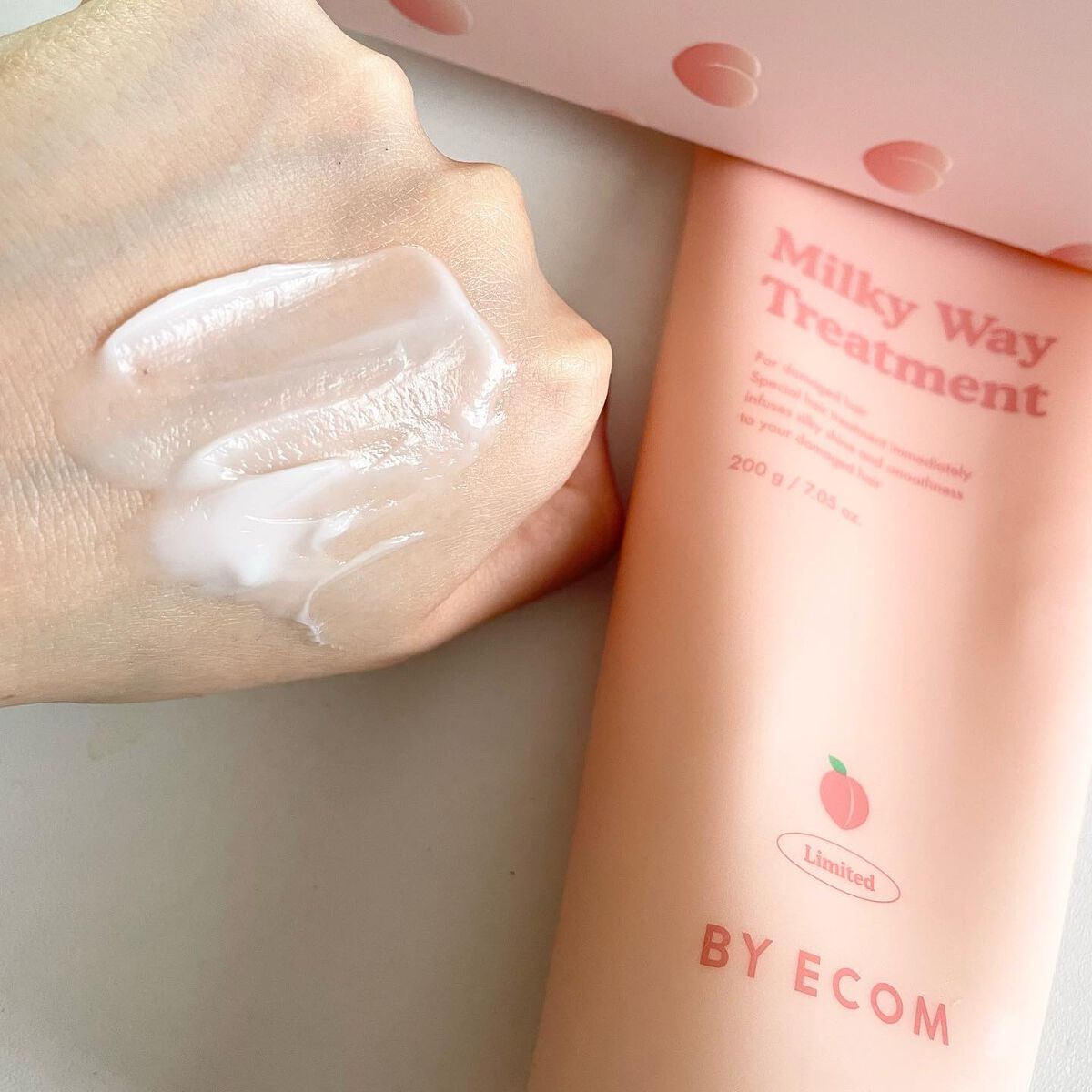 ミルキーウェイトトリートメント/BY ECOM/洗い流すヘアトリートメントを使ったクチコミ(4枚目)