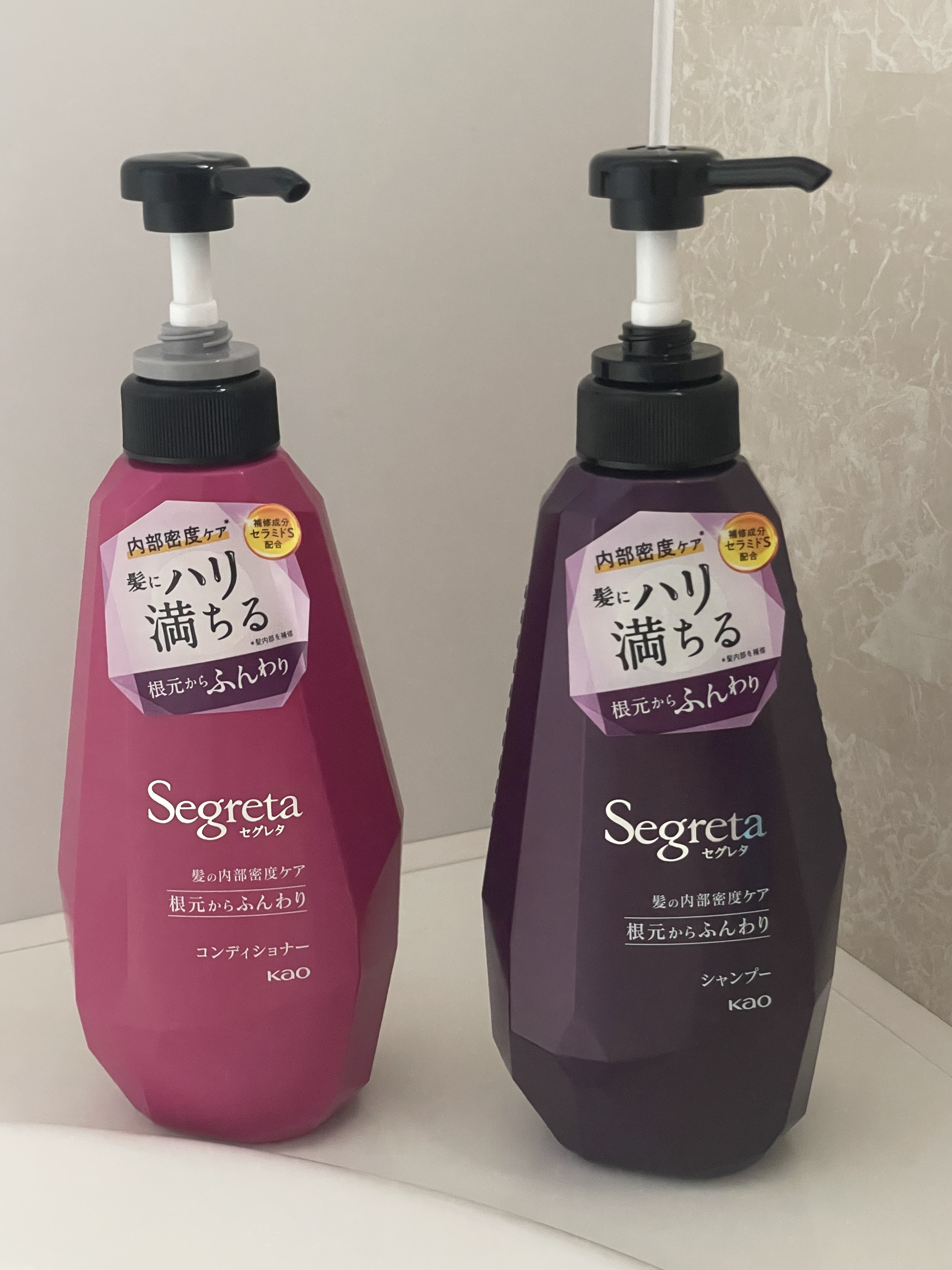 シャンプー／コンディショナー　根元からふんわり/セグレタ/市販シャンプーを使ったクチコミ（1枚目）