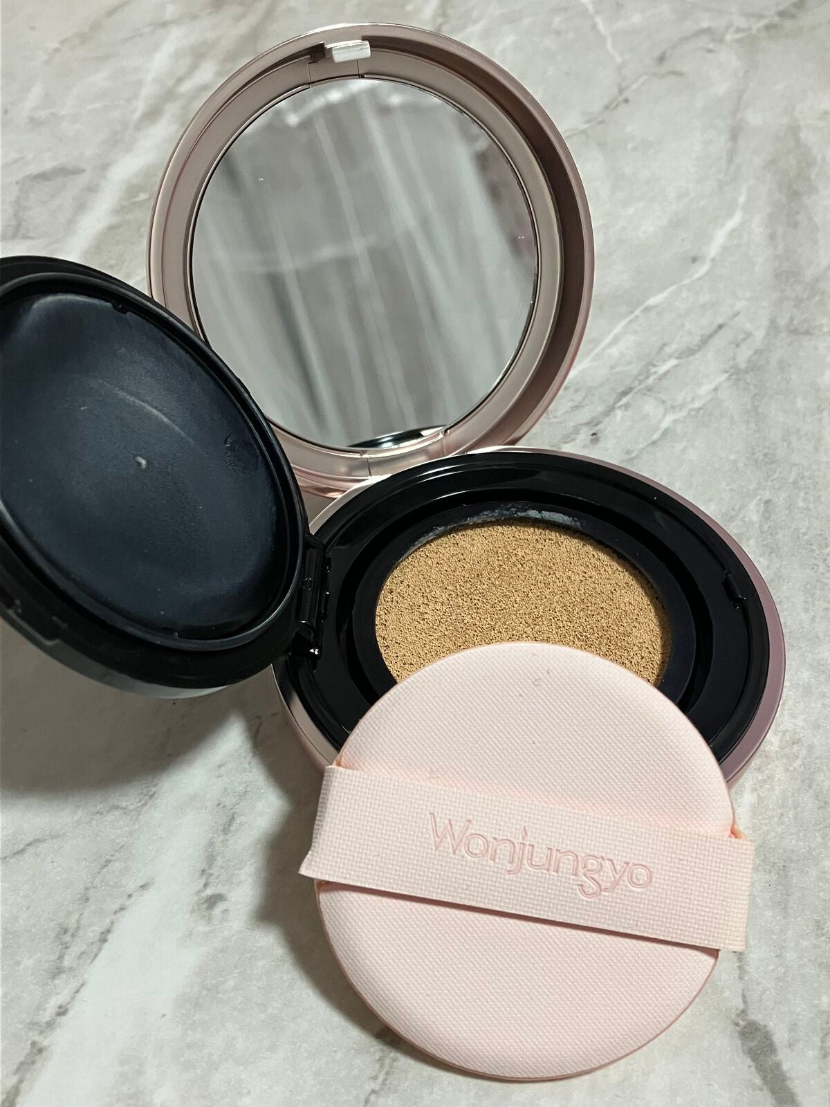 ウォンジョンヨ フィッティングクッション ラスティング/Wonjungyo/クッションファンデーションを使ったクチコミ(5枚目)