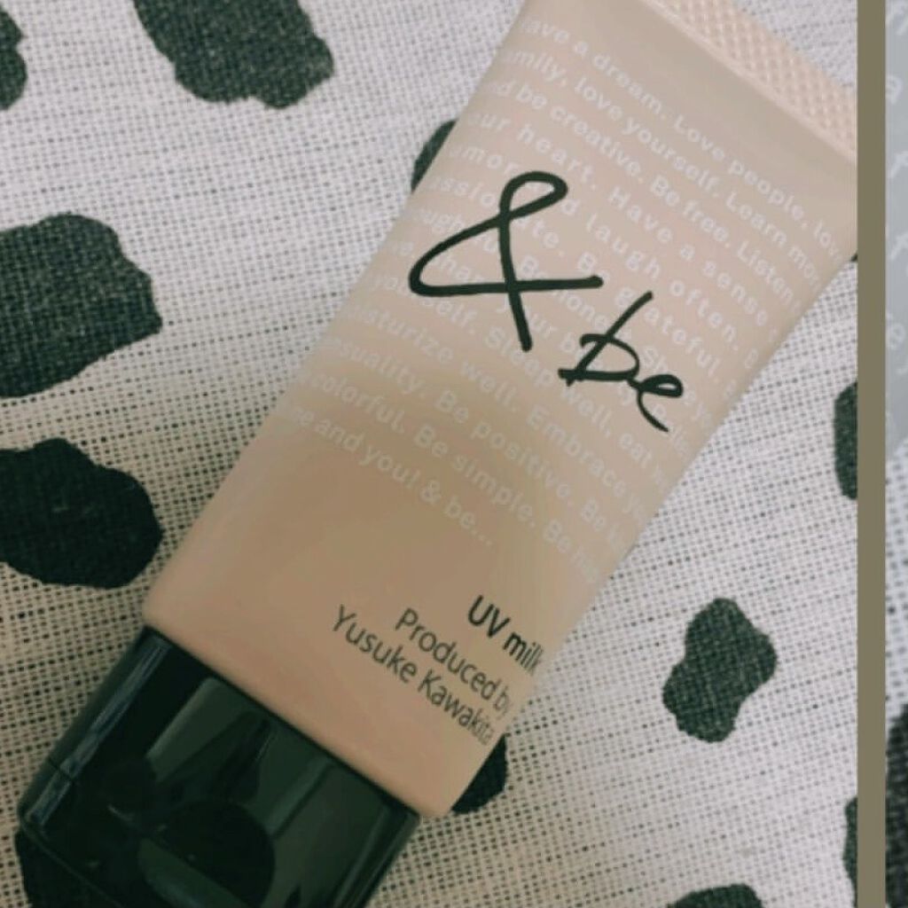 UVミルク/＆be/日焼け止め・UVケアを使ったクチコミ（1枚目）