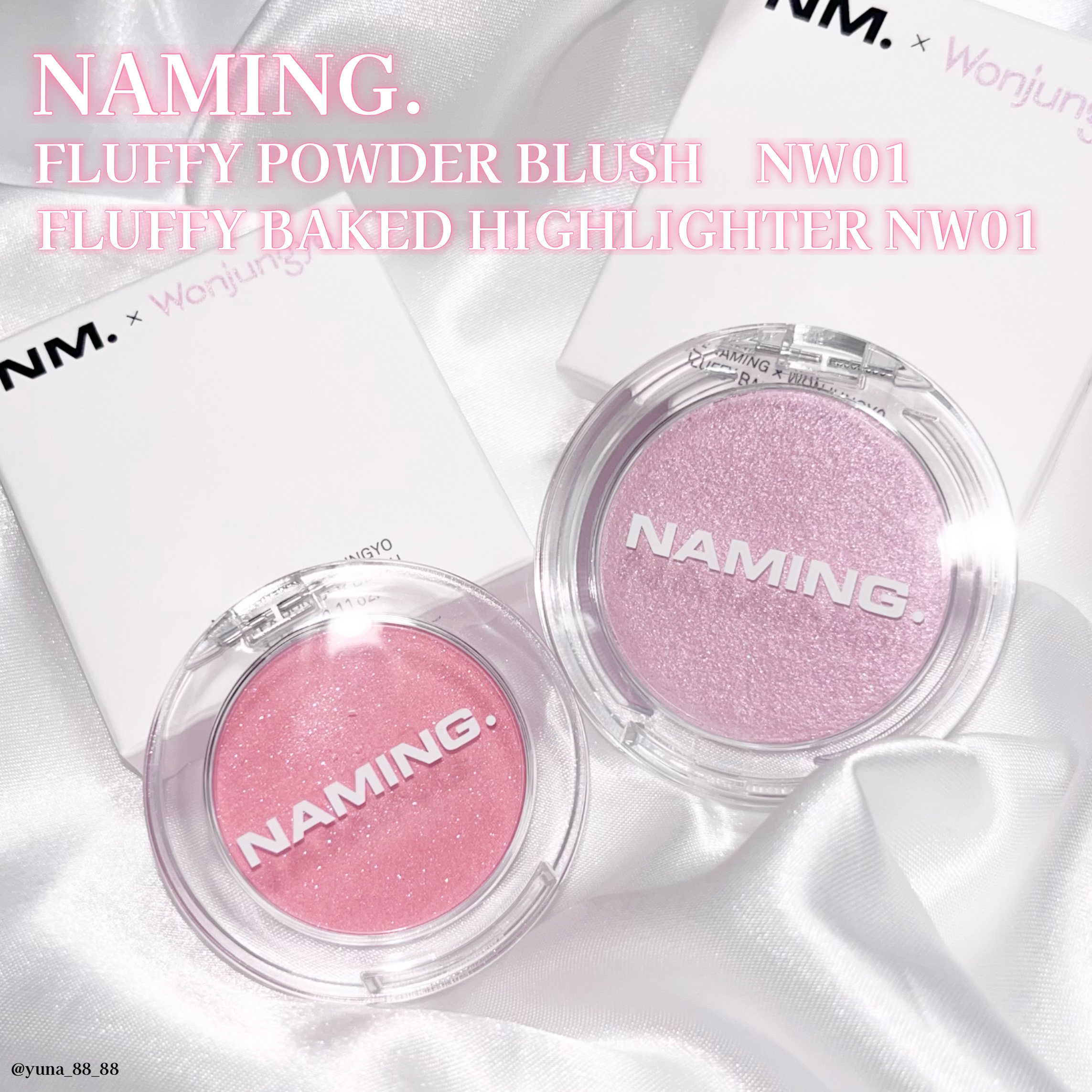 ネーミング フラッフィーパウダーブラッシュ/NAMING./パウダーチークを使ったクチコミ（2枚目）