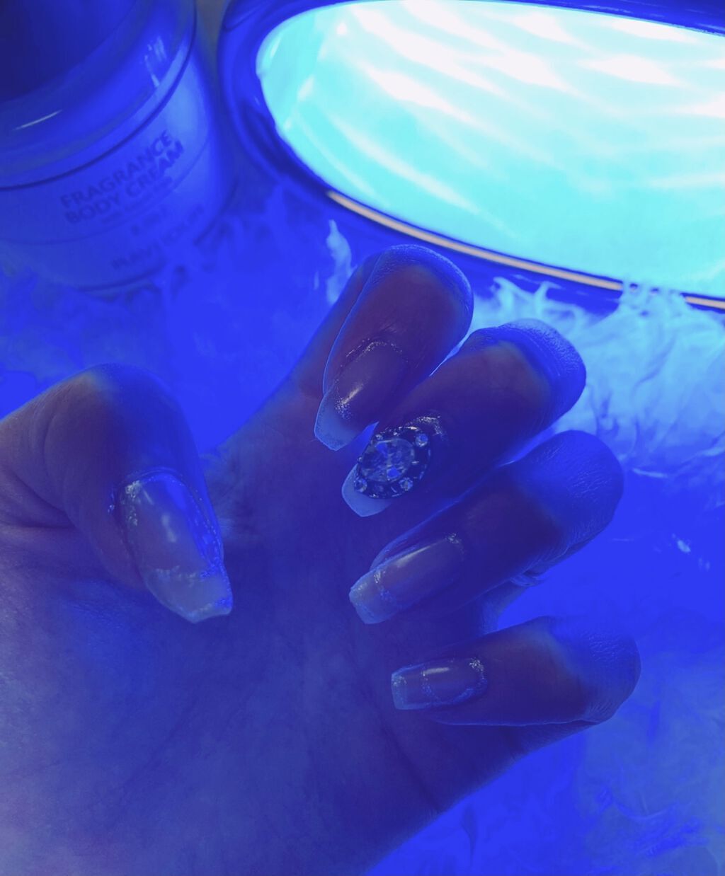 ジェルネイル（ライト対応）/セリア/ジェルネイルを使ったクチコミ（3枚目）