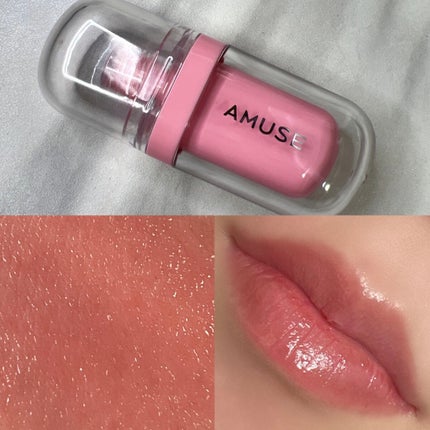 ジェルフィットティント/AMUSE/リップティントを使ったクチコミ(5枚目)