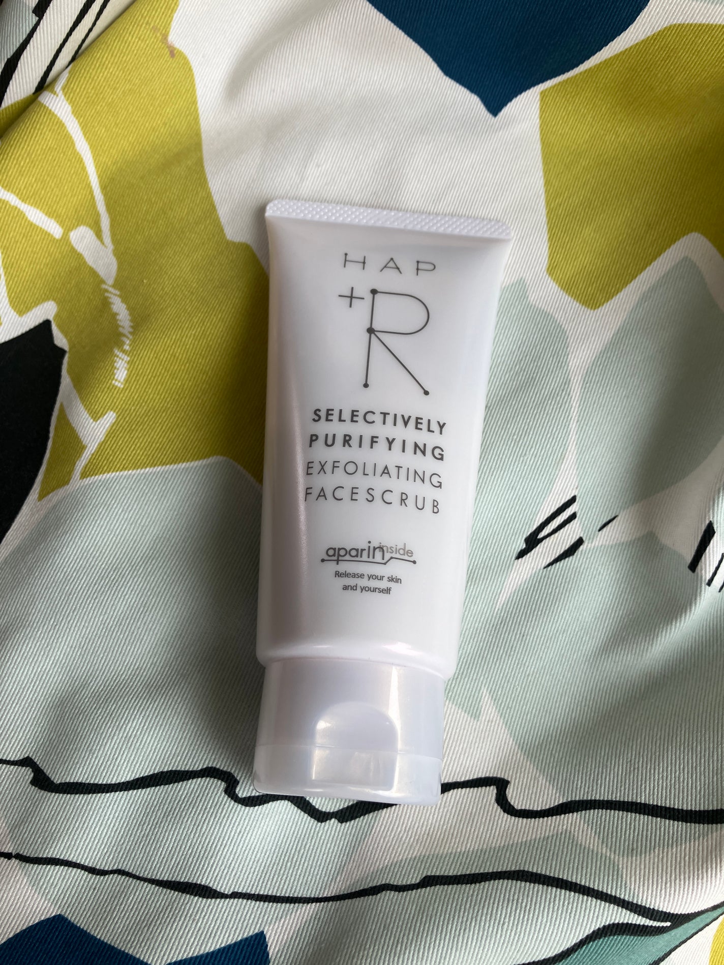 フェイススクラブ /HAP+R/スクラブ・ゴマージュを使ったクチコミ(2枚目)