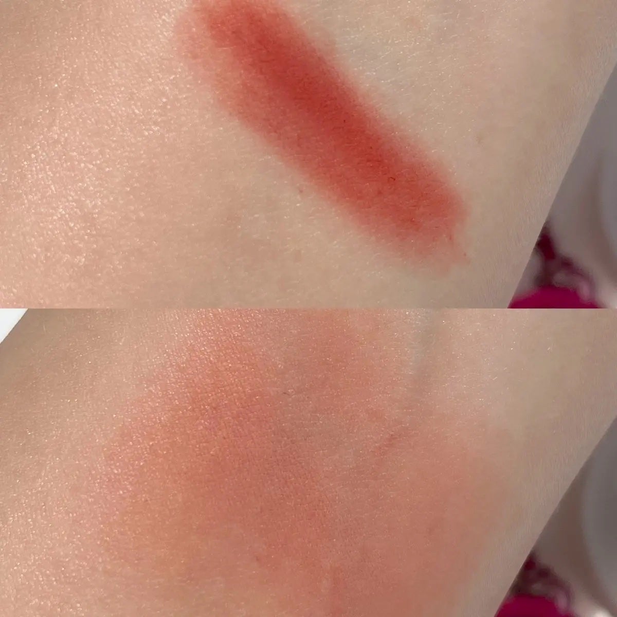 リップアンドチーク ブラーリープリンポット/fwee/口紅を使ったクチコミ(3枚目)